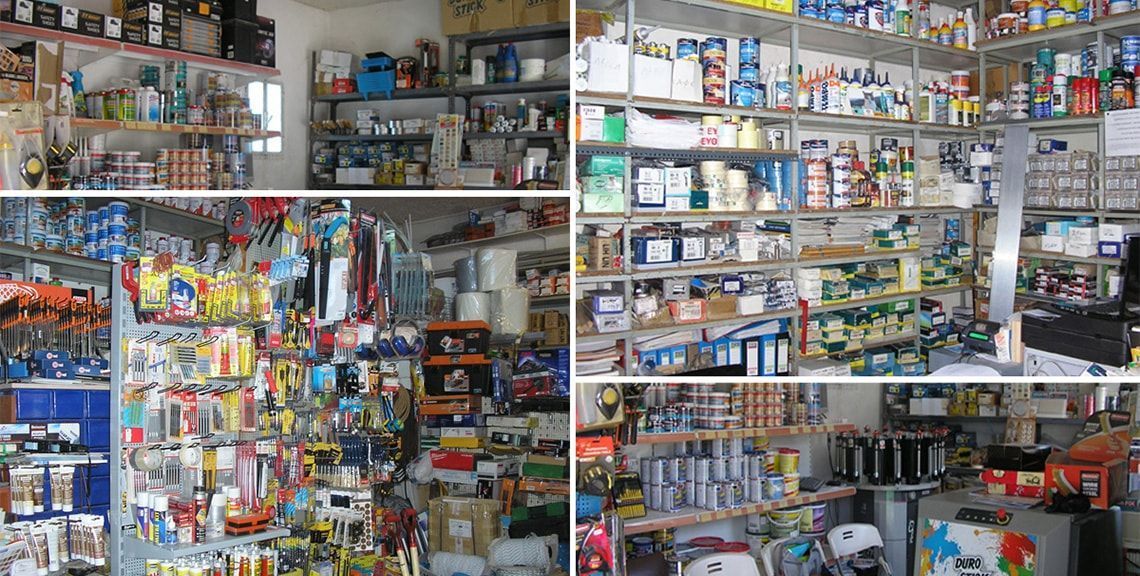 Ξύδας Μιχάλης - Είδη καγκελαρίας - Χρώματα - Εργαλεία - Χίος