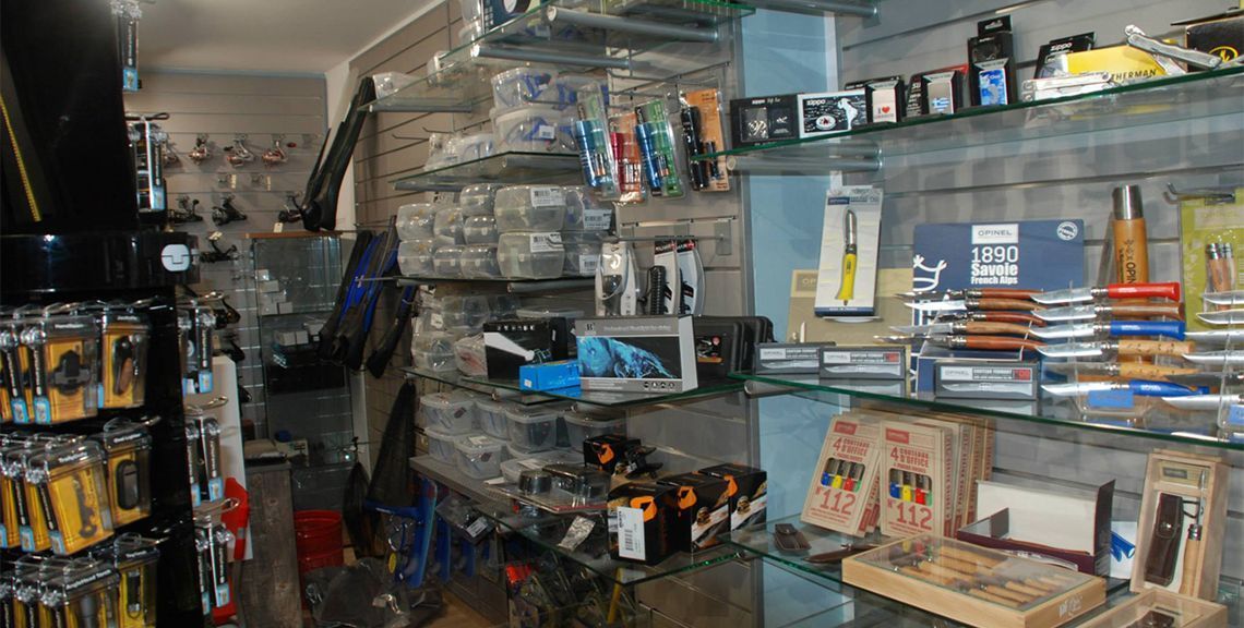 Eίδη αλιείας - Κατάδυσης - Σπηλιόπουλος - Χίος